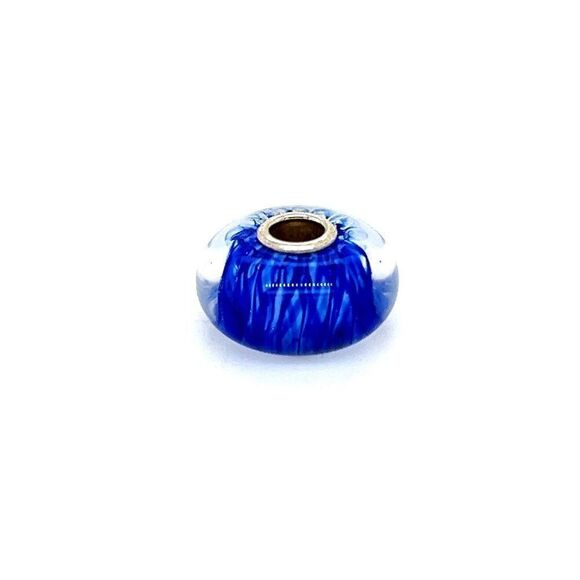 Trollbeads Blue Waves Bead - Picture 1 of 4